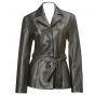 stylish leather coat