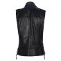 leather studded vest