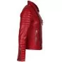 red leather jacket