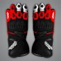 Black Leather Riding Gloves