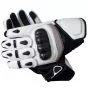 Short Leather Motorcycle Gloves