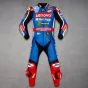 Blue Motorcycle Leathers