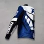 Blue Motorcycle Yamaha R Jacket left back view