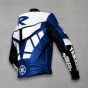 Blue Motorcycle Yamaha R Jacket right back view