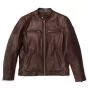 Brown Cafe Racer Leather Jacket