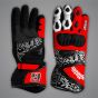 Danilo Petrucci Motorcycle Race Gloves 2026 SBK back and palm views