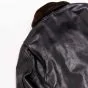 Espresso Jacket fur collar shoulder