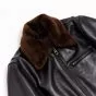 Espresso Jacket fur collar