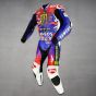 Fabio Quartararo Racing Leathers MotoGP 2025 Le Mans left view