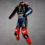 Motorcycle Track Leathers Fabio Quartararo Yamaha MotoGP 2023 left view