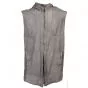 Leather Vest With Hood