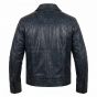 Bad Boys Mike Lowrey Black Leather Jacket back view