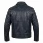 Bad Boys Mike Lowrey Black Leather Jacket back view