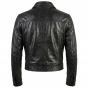 Elvis Presley Black Leather Jacket back view