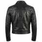Elvis Presley Black Leather Jacket back view