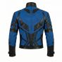 Iron Man Tony Stark Racing Leather Jacket back view