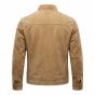James Bond Spectre Suede Jacket back view