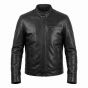 John Wick Black Leather Jacket front view