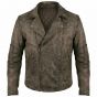 Mad Max Fury Road Distressed Leather Jacket front view
