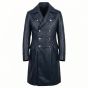 Sherlock Holmes Robert Downey Jr. Leather Coat front view