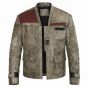 Star Wars Finn Leather Jacket front view