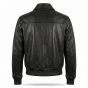 The Batman Bruce Wayne Leather Jacket back view