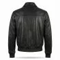 The Batman Bruce Wayne Leather Jacket back view