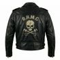 The Wild One Marlon Brando Black Biker Jacket back view