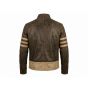 Wolverine Logan Brown Leather Jacket back view