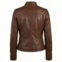 Devil Wears Prada Inspired Women’s Leather Jacket back view