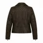 Furiosa Mad Max Brown Leather Jacket back view