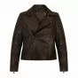 Furiosa Mad Max Brown Leather Jacket front view