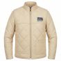 Princess Leia White Leather Jacket front view