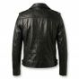 Tomb Raider Alicia Vikander Black Leather Jacket back view