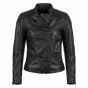 Wanted Angelina Jolie Leather Jacket front view