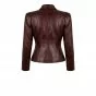 X-Men Jean Grey Red Leather Jacket back view