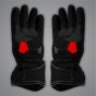 Francesco Bagnaia Black and Red Gloves MotoGP 2024 lower view