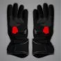 Francesco Bagnaia Black and Red Gloves MotoGP 2024 lower view