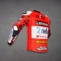 Francesco Bagnaia Ducati Lenovo Jacket British GP 2024 left side view