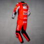 Francesco Bagnaia Leather Bike Suit Ducati MotoGP 2021 left side view