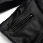 Heritage Black Biker Jacket Women side pocket