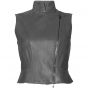 High Neck Fashion Leather Vest
