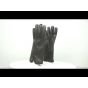 Fur lined leather gloves