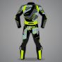 Joan Mir Full Leather Riding Suit Honda Winter Test 2022 back view