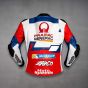 Johan Zarco Ducati Leather Biker Jacket MotoGP 2022 back view