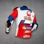 Johan Zarco Ducati Leather Biker Jacket MotoGP 2022 left side view