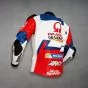 Ducati Leather Biker Jacket Johann Zarco MotoGP 2022 side view