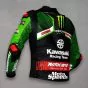 Motorcycle Jacket Kawasaki Jonathan Rea Wsbk 2020 Side Back View