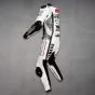 Jorge Lorenzo Special 500 Mila Leathers left back view