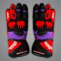 Jorge Martin Motorcycle Track Gloves MotoGP 2024 upper view